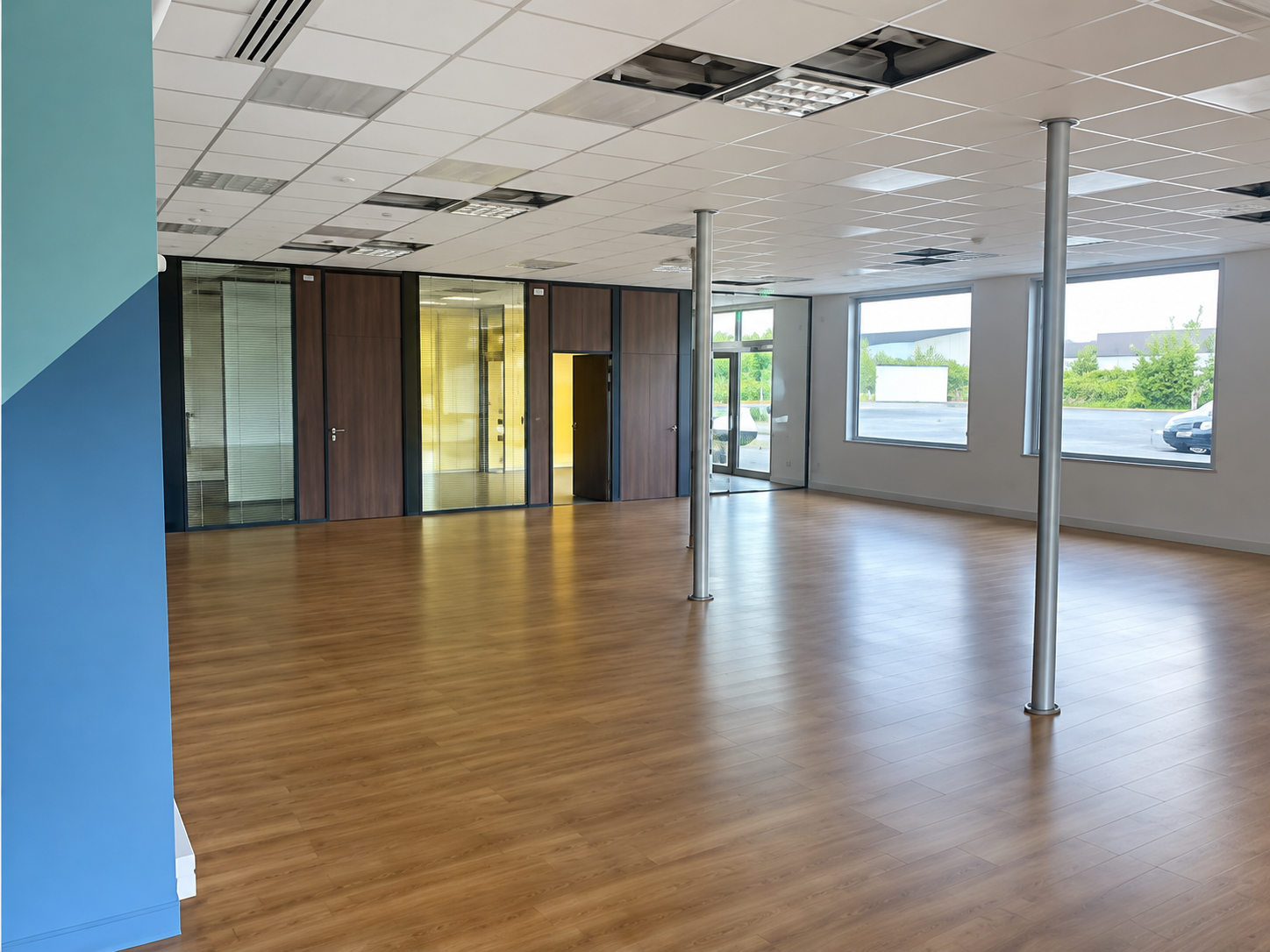 Des espaces de travail aménagés